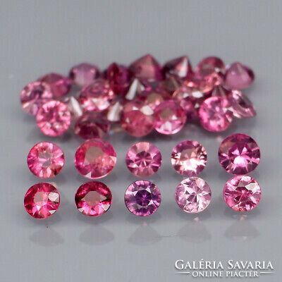 Natural African/Songea pink sapphires 2.5 mm cut guaranteed!!!