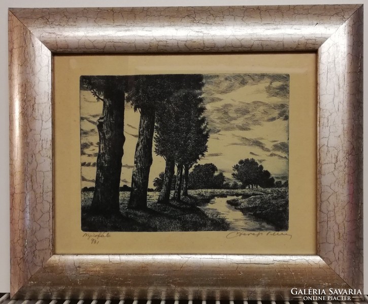 1931, marked etching, in a beautiful new frame