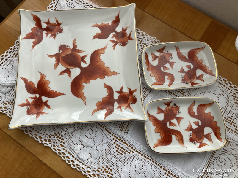 Goldfish porcelain set, Karolina Lehman