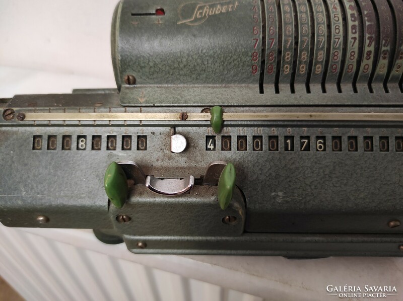Antik számológép pénztár gép kassza cassa gyűjteménybe való számoló gép pénztárgép 414 6176