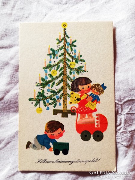 Sóti skárma: Christmas graphics. 1968, Postman 393.