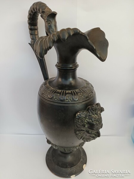 Huge antique ceramic carafe/pourer