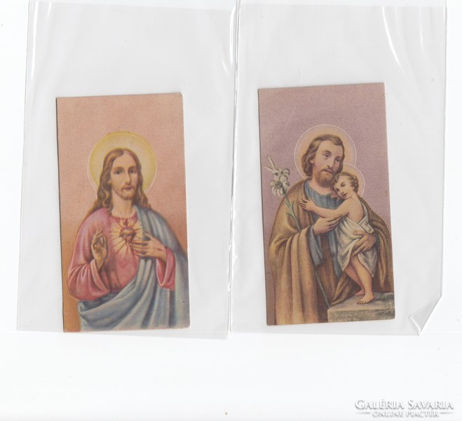 2 St. images - prayer images 