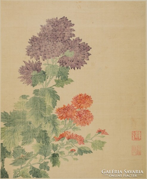 Ma yuanyu - chrysanthemum - canvas reprint