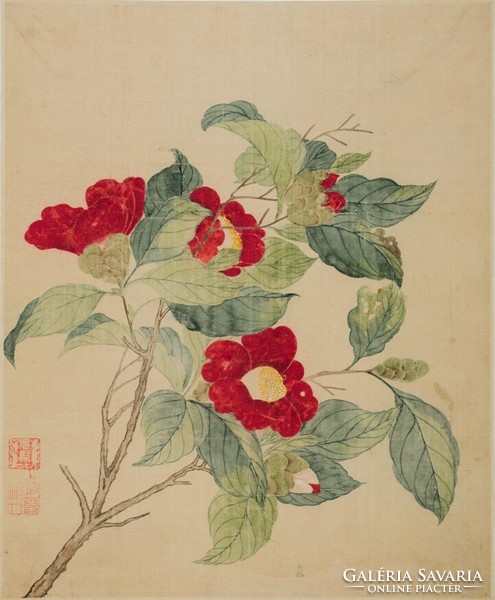 Ma Yuanyu - Kamélia - vászon reprint
