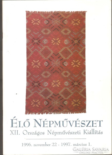 Katalin Beszprémy: xii. National folk art exhibition 1996