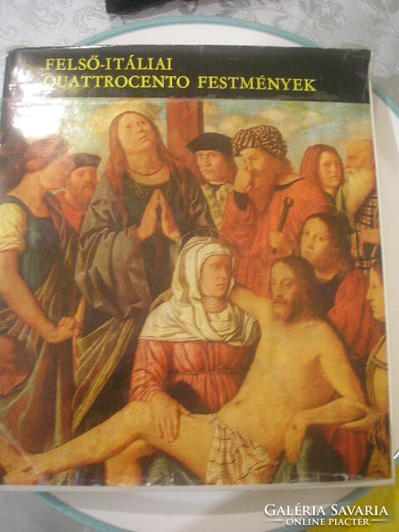 K upper Italian painting specialist book with a list of museum images