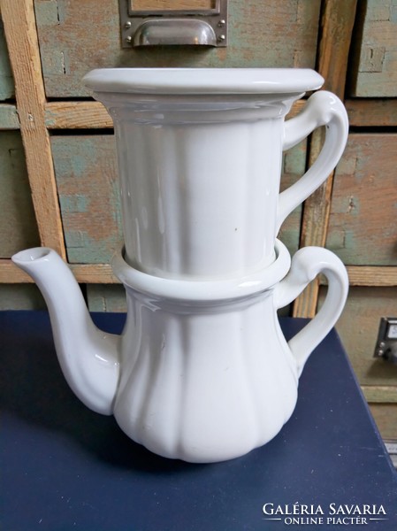 Zsolnay and Epiag porcelain teapots