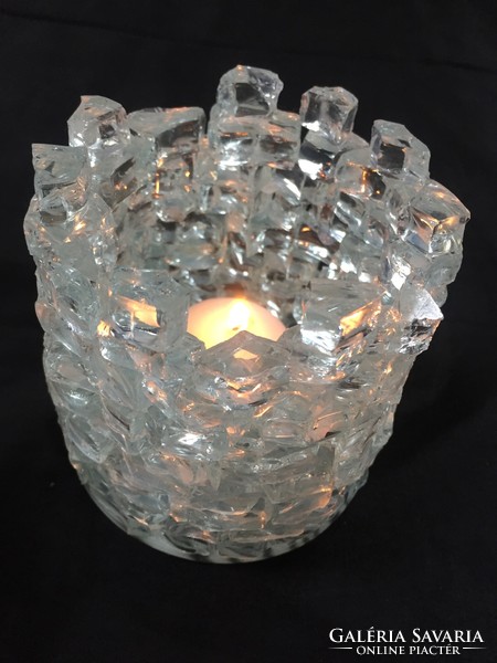 Glass candle holder i. - Piszkátor from Ildiko (29)