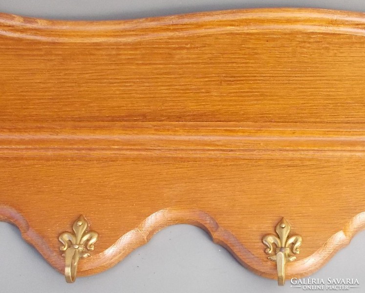 Neo-baroque chippendale style wooden hall hanger c