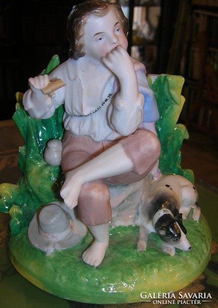 Antique porcelain figurine