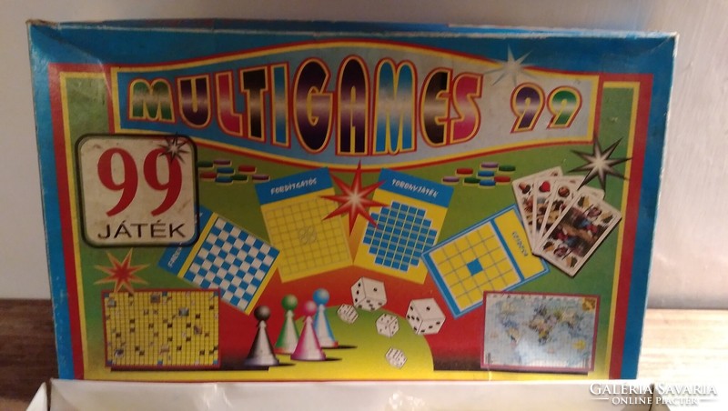 Retro, vintage - multigames 99 - board game collection - 99 games