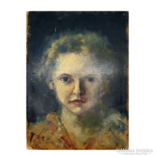Hans am Ende - nek tulajdonított: Kislány portréja  : Kislány portréja    (F315)
