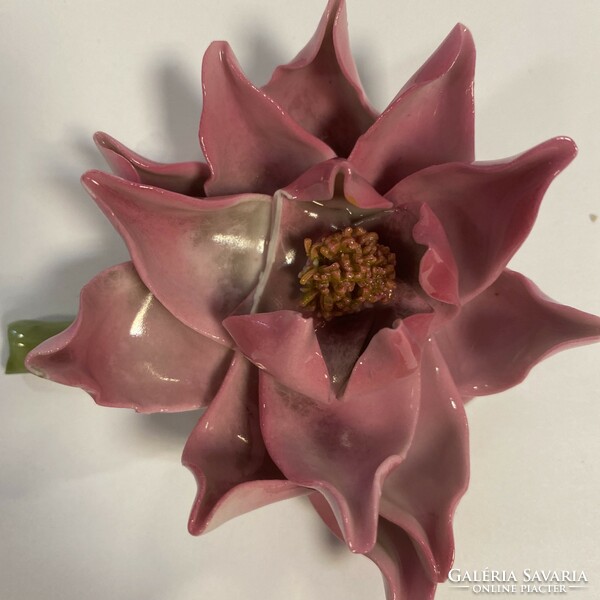 Defective Herend lotus flower