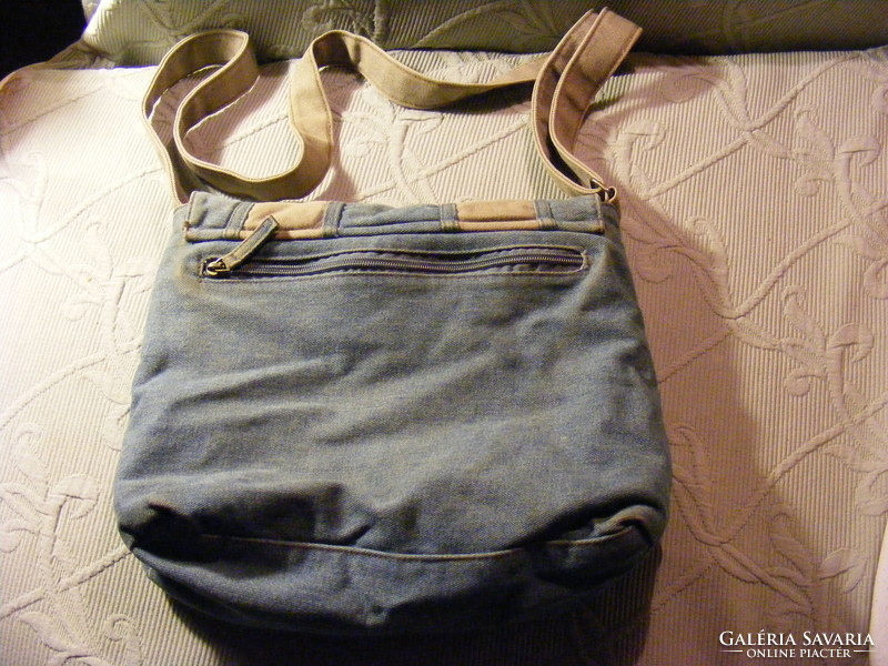 Retro women's denim bag satchel