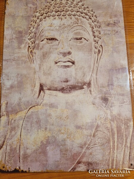 Buddha vintage metal sign new! (47-7371)