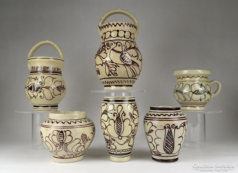 Korund ceramics marked 1L521 6 pieces