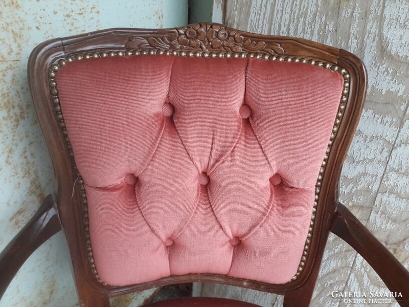 Neo-baroque small armchair.