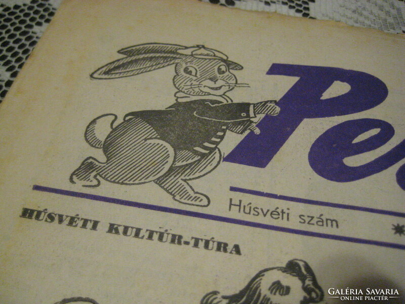 Plague of Pest 1948 iii. 28 Easter, holiday edition, 8 pages, original issue in excellent condition!!