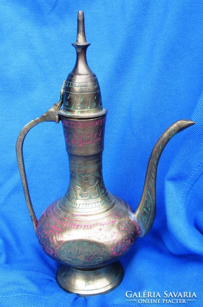 Copper decanter, 19.5 cm high