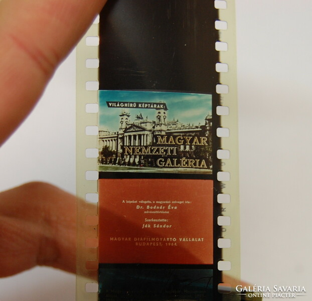 Világhírű képtárak: Magyar Nemzeti Galéria színes diafilm (1964)