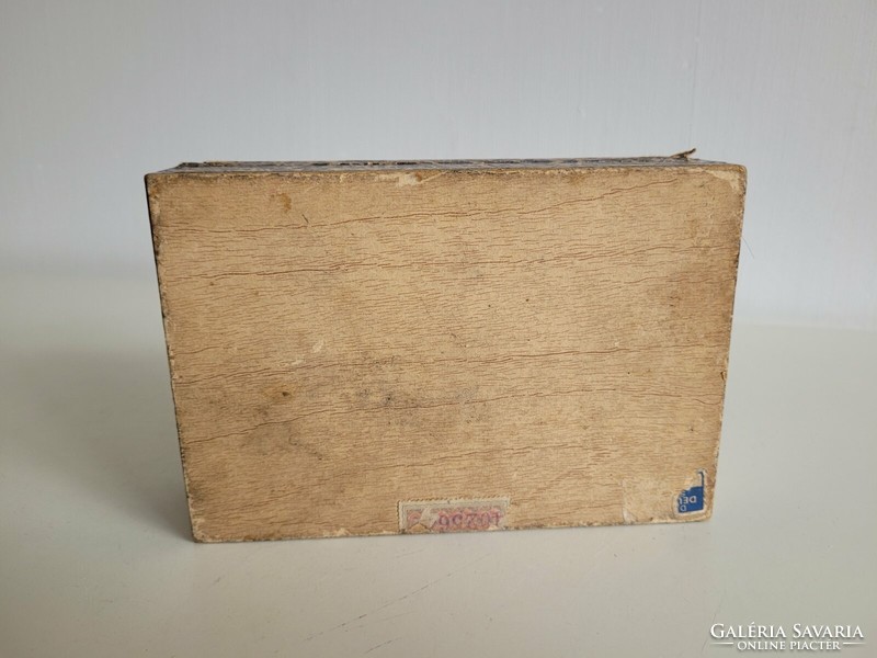 Régi Cabinet feliratos fadoboz szivaros doboz