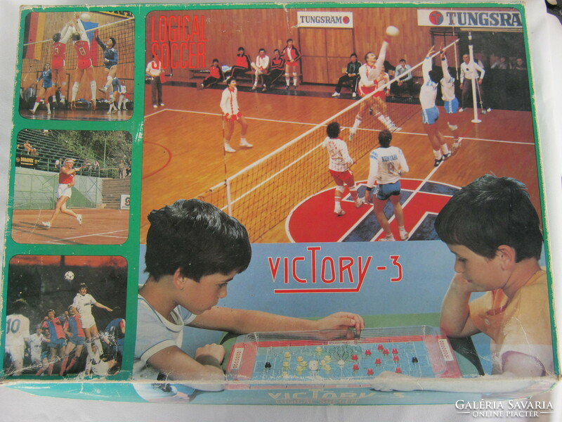 Victory-3 retro scale-coop board game football volleyball tennis
