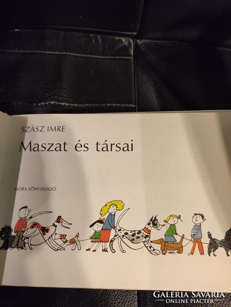 Retró mesekönyv -Maszat és társai -Zsoldos Vera rajzai.