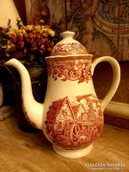 English royal tudor ware jug/jug/pourer