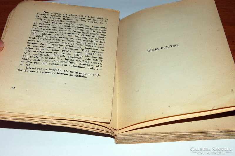 Isten atomjai I. rész (1928) szlovák nyelvű könyv
