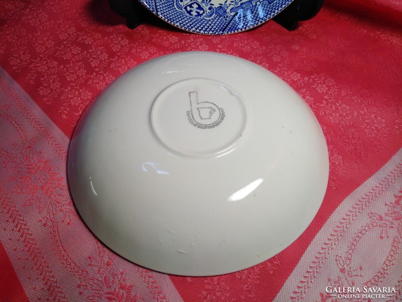 Gyönyörű angol pagodás porcelán csészealj pótlásnak