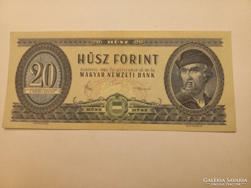 1980 As 20 forint