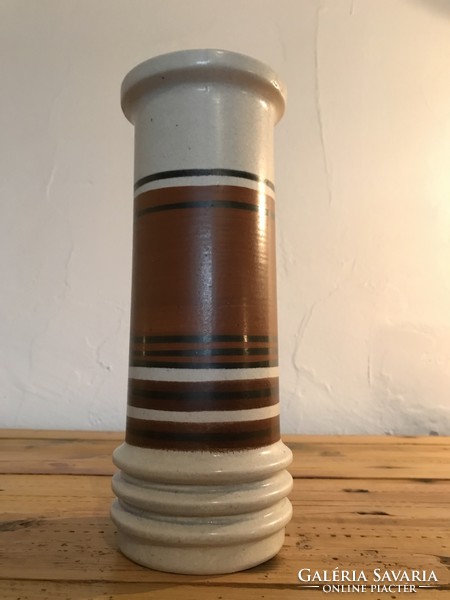 Cloths handpainted israel ceramics vintage israeli ceramic vase.