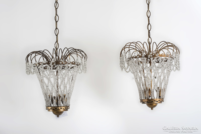 Baccara style crystal chandelier