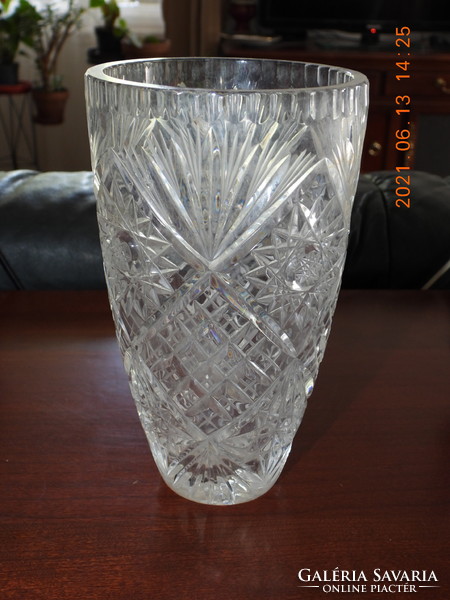 Crystal vase, flower holder