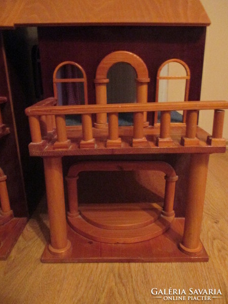 Vintage wooden doll house
