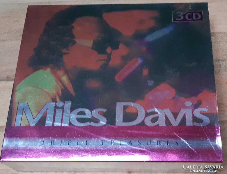 MILES DAVIS : TRIPLE  TREASURES   3 CD      JAZZ