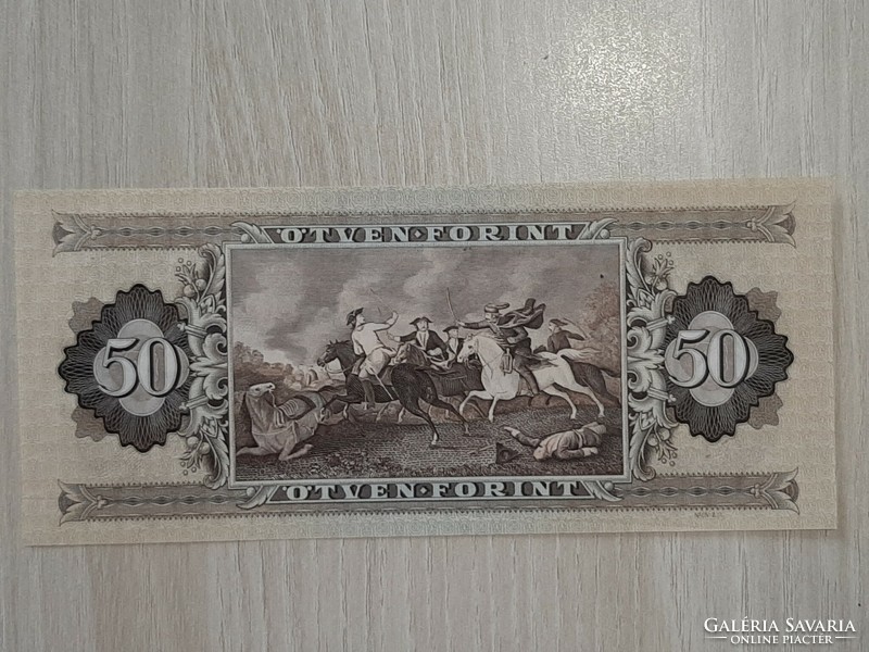 50 forint bankjegy 1980 UNC ropogós  bankjegy