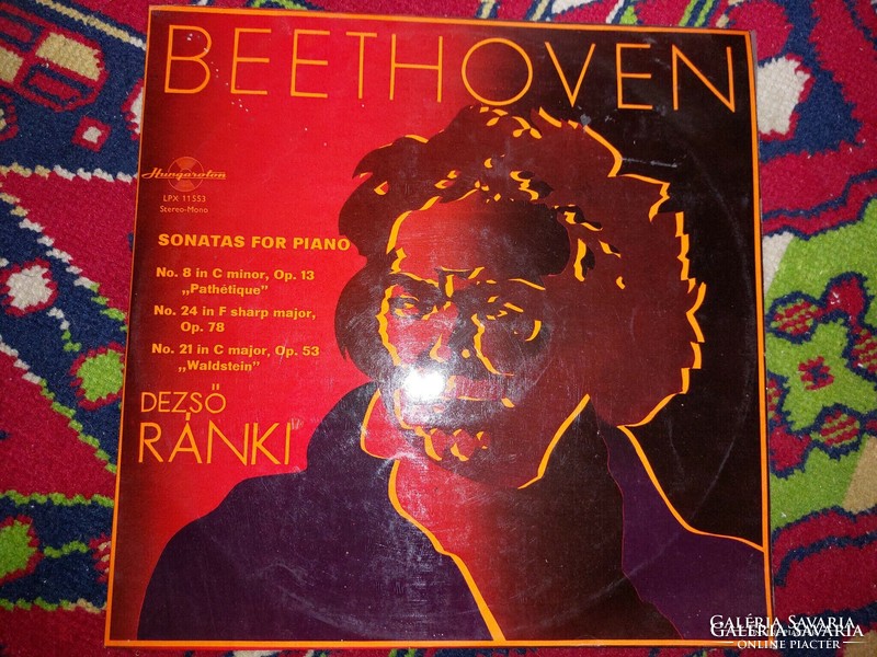 5db komolyzenei LP bakelit lemez egyben Beethoven , J.S.Bach, Schubert-Liszt