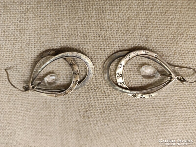 Silver earrings (silpada)