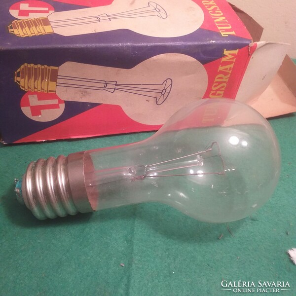 Regi tungsram 200 bulb in original box