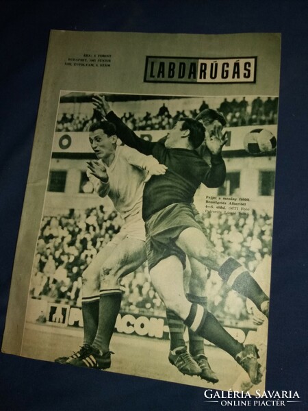 1967. június LABDARÚGÁS magyar labdarúgó újság magazin a képek szerint
