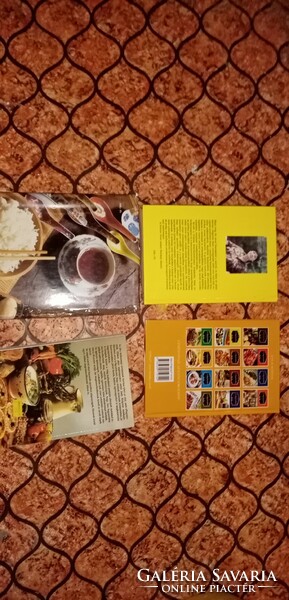4 pcs, cookbook, Chinese-international vegetarian -in fine condition.