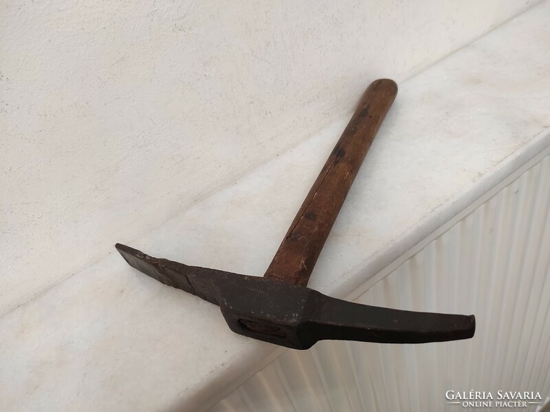 Antique miner's tool trench pick ax 509 5949