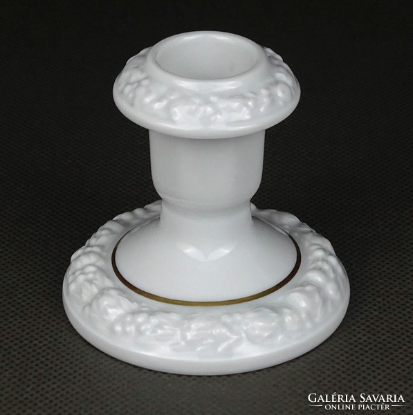 1L206 rosenthal white porcelain candle holder