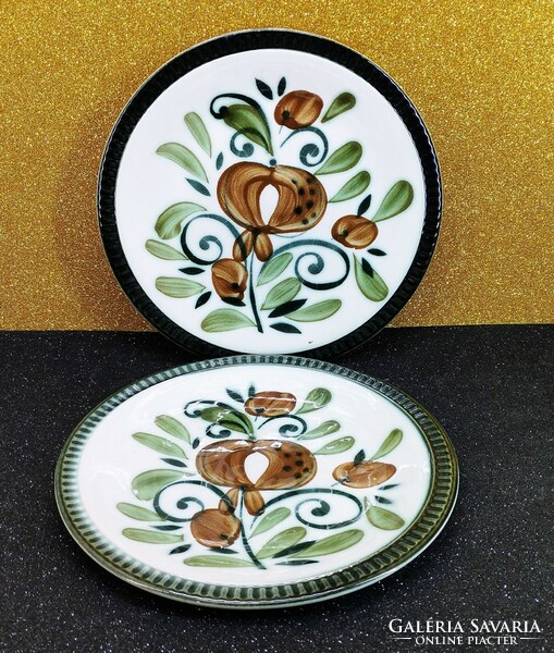 2 Boch decorative plates