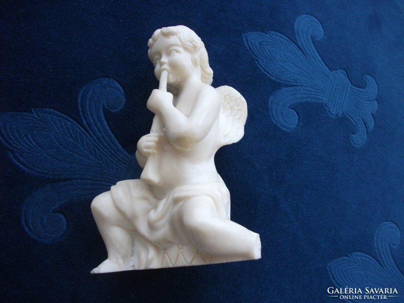 Marked with alabaster angel sign 11.5 cm