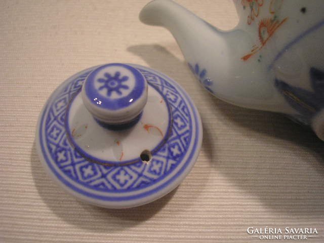 N15 Chinai bájos kicsi tea készítő belül szűrővel kiöntő minőségi teákhoz ritkaság