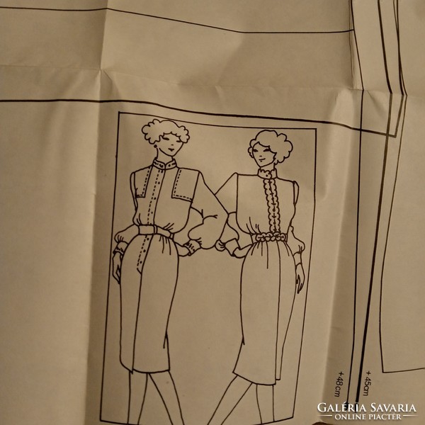 Tailoring and embroidery pattern.