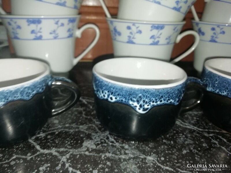 Marked flawless ceramic coffee cups